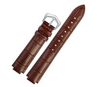 HKTS Banda de reloj de cuero genuina para la banda de muñeca Ballon Bleu Hombres Correa de cuero convexo femenino 14 * 8 mm 18 * 11 mm 20 * 12 mm Pulsera de moda(10,20-12mm)