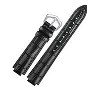 HKTS Banda de reloj de cuero genuina para la banda de muñeca Ballon Bleu Hombres Correa de cuero convexo femenino 14 * 8 mm 18 * 11 mm 20 * 12 mm Pulsera de moda(12,20-12mm)