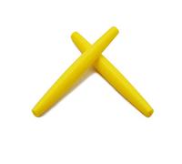 HKUCO Amarillo Para caucho de repuesto Oakley Crosshair 2012 Gafas de sol piernas de silicona calcetines