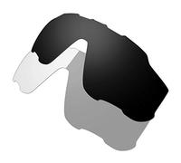 HKUCO Black/Transition/Photochromic Polarized Compatible/Replacement Lenses For Oakley Jawbreakers Sunglasses