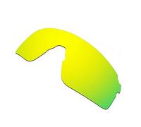 HKUCO Compatible/reemplazo de Oakley EV-Zero Blades Gafas de sol Oro 24K Polarizado