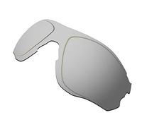 HKUCO Compatible/reemplazo de Oakley EV-Zero OO9308 Gafas de sol Titanio Mirror TAC Polarizado