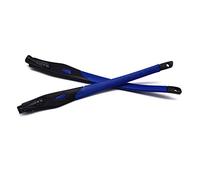 HKUCO Dark Azul Gafas de repuesto para piernas Oakley Crosslink