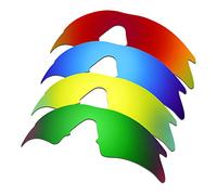 HKUCO Plus Compatible/Replacement Lenses For Oakley M Frame Sweep 4 pair Combo Pack