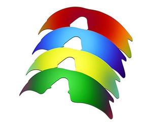 HKUCO Plus Compatible/Replacement Lenses For Oakley M Frame Sweep 4 pair Combo Pack