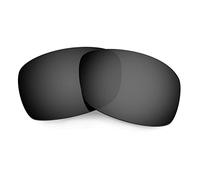 HKUCO Plus Mens Compatible/Replacement Lenses For Oakley Hijinx Sunglasses Black Polarized