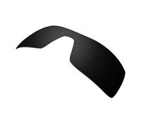 HKUCO Plus Mens Compatible/Replacement Lenses For Oakley Oil Rig Sunglasses Black Polarized