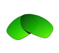HKUCO Plus Mens Compatible/Replacement Lenses For Oakley Pit Bull Sunglasses Emerald Green Polarized
