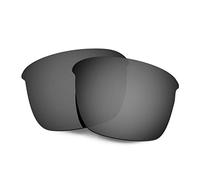 HKUCO Reforzarse Compatible/reemplazo de Oakley Thinlink OO9316 Gafas de Sol Negro Polarizado