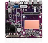 HKUXZR Placa base NAS N100/N150 Mini-ITX, procesador de baja potencia de 4 núcleos, 2 Intel i226-V de 2.5 GbE, 6 SATA de 6 Gbps, 2 M.2 NVMe 2280, 1 PCIe 3.0 x4, ranura TF, pantalla dual 4K, 6 USB