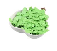 HKVTVCYPYA 50 g/paquete de arañas, calabazas, brujas, fantasmas, lentejuelas, decoración de fiesta, regalo DIY, disfraz, material de Lentejuelas(Light Green Bat)