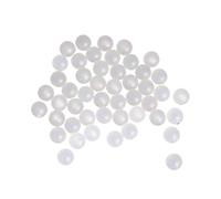 HKVTVCYPYA Bolas de plástico sólido de polipropileno PP de 9,8 mm, esferas de precisión for válvulas de bola y rodamientos de baja carga.(100pcs)