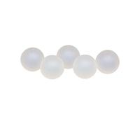 HKVTVCYPYA Bolas Sólidas De Plástico De Polipropileno PP De 25 Mm, Esfera De Precisión For Válvulas De Bola Y Rodamientos De Baja Carga.(20pcs)