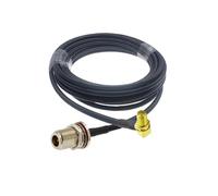 HKVTVCYPYA Cable coaxial LMR200 de baja pérdida, conector SMA macho a N en ángulo recto, for enrutador inalámbrico 4G LTE, puerta de enlace, radio celular ADS-B.(WP N F to SMA F90-0.2M)