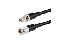 HKVTVCYPYA Cable coaxial RF LMR400 de 50 ohmios y 50-7, conector macho SMA a conector N, adaptador de puente flexible, 1 unidad(SMA M to N F-15M)