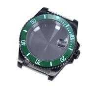 HKVTVCYPYA Caja de reloj de 40mm con bisel de cristal de zafiro Compatible con movimiento NH35 NH36 NH34 4R36 Eta2824 Miyota8215(Solid bottom 3-For 8215 8205)