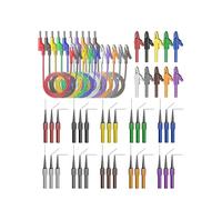 HKVTVCYPYA CKT009 Kit de sonda trasera con conector banana a pinza de cocodrilo de cobre, con pinzas y pasadores for reparación de automóviles