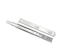 HKVTVCYPYA Riel deslizante de cajón silencioso de acero inoxidable de 10-20 pulgadas amortiguación de rebote de pista amortiguadora de tres secciones(20 inch500mm)