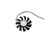 HKVTVCYPYA Ventilador de refrigeración HA8010H12F-Z de 75MM y 2 pines Compatible con tarjeta gráfica MSI Geforce 750Ti 750 N740 GTX730 GTX740 R7 250