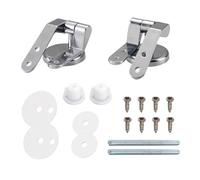 HKWFKAWA Bisagras para tapa superior de asiento de inodoro, accesorios de repuesto para lugares públicos, resistentes