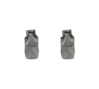 HKWFKAWA Bolsa de almacenamiento para linterna de camping, bolsa con cordón para picnic, senderismo, mochileros, color gris, 2 juegos de (gris), 37cmx22cm