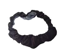 HKWFKAWA Funda de resorte para cama elástica, redonda, impermeable, fácil de instalar, 50 pulgadas, 8 agujeros, color negro, 50 en 8 agujeros