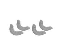 HKWFKAWA Juego de 2 fundas para patines de patinaje artístico, color gris, talla S