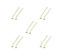 HKWFKAWA Juego de 5 bolígrafos de pintura de línea fina para letras, reparación de arañazos, líneas de dibujo, 0,3 mm y 0,7 mm