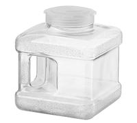 HKWFKAWA Portabotellas de agua de gran capacidad, para camping, lavado de coche, emergencia, 5 L, transparente