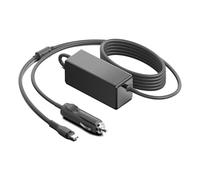 HKY 100 W USB C 12-24 V coche 2,6 m USB tipo c 100 W PD cargador rápido para AI Laptop Dell Pro 14 13 16 Plus 2 en 1 / Dell Pro Rugged 14 13 Premium PA14250 PB16250 PA13250 Business Notebook AI PC