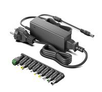 HKY 12V 5A Cargador con 10 Puntas DC Fuente de Alimentación Transformador AC Adapter para Tiras de LED,Radio TV Box,Monitor,DVD,Router, Cámaras CCTV Adaptador de Corriente con Conector DC 5.5 x 2.1 mm