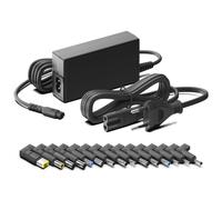 HKY 19V Cargador Universal 65W Ordenador Portátil Alimentación con 15 Conectores para HP ASUS Samsung Toshiba Medion Acer LG gram Monitor Huawei Sony Vaio Fujitsu Matebook D/B MRC-W50 15.6" Adaptador