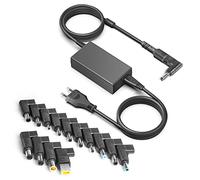 HKY 65W Cargador Universal Portátil Ordenador Alimentación para HP ASUS Samsung Toshiba Lenovo Acer LG gram Huawei Matebook D/B MRC-W50 15.6" Fujitsu Adaptador Corriente 19V 3.42A con 15 Conectores
