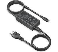 HKY 65W Cargador USB C para HP Chromebook X360 EliteBook Folio G1 G3/ Probook 640 G5 G4/ Spettro 13 X2 X360 TPN-Q178 TPN-LA22, Samsung Galaxy Book PD Type C Portátil Adaptador Alimentación