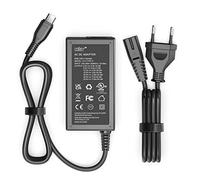 HKY 65W Cargador USB C PD Fast Charger para 30"-100" Proyector LED FHD HDR Proyectores Samsung The Freestyle 2nd Gen, para Home Cinema Proyector de Oficina 45W USB-C AC DC Adaptador Alimentación
