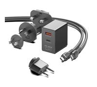 HKY Cargador Rápido 45W USB C Compatible con iPhone 16 17 Series para DJI Mini 5 Pro/RS 3/ Osmo Mobile, Osmo Action/Pocket, para DJI Matrix 300 RTK con cámara Zenmuse H20/H20T y Zenmuse X7/X5S