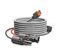HKY Conector solar de 16 pies a XT60I Cable adaptador de corriente de 5 m para generador de panel solar EcoFlow River Delta Plus Pro Max WAVE 3 Aire acondicionado Anker SOLIX BLUETTI estación de