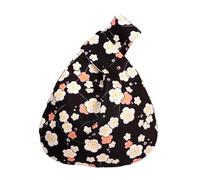 HKYBCF Bolsa de muñeca Knot Bolso de muñeca con nudo for mujer, bolso mano Vintage hecho a, Mini cubo portátil estampado flores, pliegue gran capacidad(Color-09)