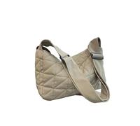 HKYBCF Bolso Acolchado Bolso de hombro algodón con diseño romboidal y acolchado tipo bola masa plumón(Green)