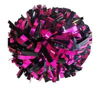 HKYBCF Pompón de Animadora Pompón holográfico de Animadora con Mango bastón for Uso Manual, 1 Pieza(Color10,8 Inch)