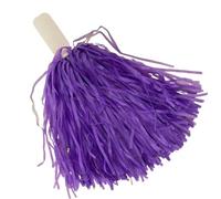 HKYBCF Pompón de Animadora Pompones de porristas con Mango Plano PP, Varias Ocasiones Festivas, decorador Fiestas Baile, Festivales, Lugares competición(Purple)