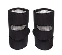 HKYBCF Rodilleras de invierno Rodilleras autocalentables con soporte for rodilla para diversas actividades(Black 2pcs,M)