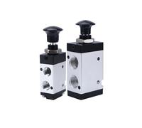 HKYPCOKVK 1 Unidad 3R110-08 3R210-06 3R210-08 3R310-10 Válvulas manuales de Aire 2 Posiciones y 3 Puertos Válvula Control neumático(with 6mm Fitting,3R110-06)