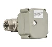 HKYPCOKVK Válvula de Bola eléctrica 2 vías, Paso Completo, BSP SS304 DN15 G1/2", Orificio 15 mm, Mini válvula actuadora, CA 110 V-230 V, CR202, Encendido/Apagado, 5 Segundos