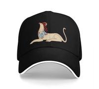 HKYTEEXP Clásico algodón Lavado Minoico Griffin de la Sala del Trono de Knossos Fresco Gorra de béisbol Visera Gorro de Senderismo de Lujo Icono Hombre Regalo para Mujeres