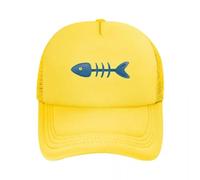 HKYTEEXP Gorras de béisbol de Malla de Pescado pobre Snapback Gorras de béisbol de Moda Transpirable Casual Casquette Regalo Unisex al Aire Libre