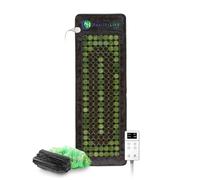 HL HEALTHYLINE - Alfombrilla térmica de jade infrarrojo lejano, 72 pulgadas de largo x 24 pulgadas de ancho (ligera y firme), fácil de enrollar, iones negativos
