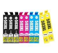 HL4win 503XL Cartuchos Compatible con Epson 503 XL Multipack para Expression Home XP-5200 XP-5205 XP5200 XP5205, Workforce WF-2960 WF-2965 WF2960 WF2965 WF-2960DWF WF-2965DWF (Paquete de 9)