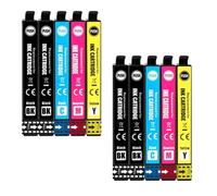 HL4win Multipack Cartucho para Compatible con Workforce Pro WF-4830DTWF WF-4820DWF WF-3820DWF WF-3825DWF WF-4825DWF Workforce WF-7840DTWF WF-7830DTWF WF-7835DTWF