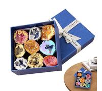 Hlagmix Piedras De Natural,Piedras Brutas Naturales En Bruto - Gema Atractiva Que Atrae Suerte Y Calma Para Decoración Del Hogar Coleccionistas Mujeres Meditación Escritorio Espacio De Trabajo